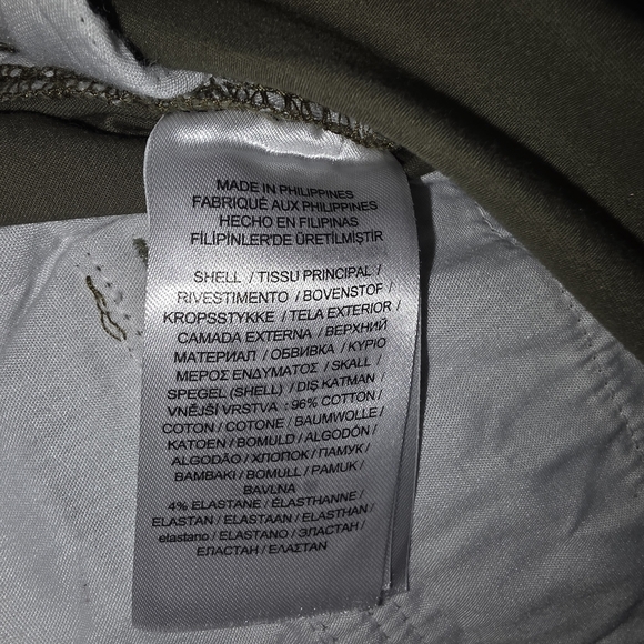 Lauren Ralph Lauren Black Label Women’s 18W Cargo Pants Olive Green Utility - Picture 9 of 13